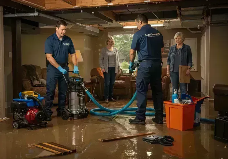 Basement Water Extraction and Removal Techniques process in Clay County, IL